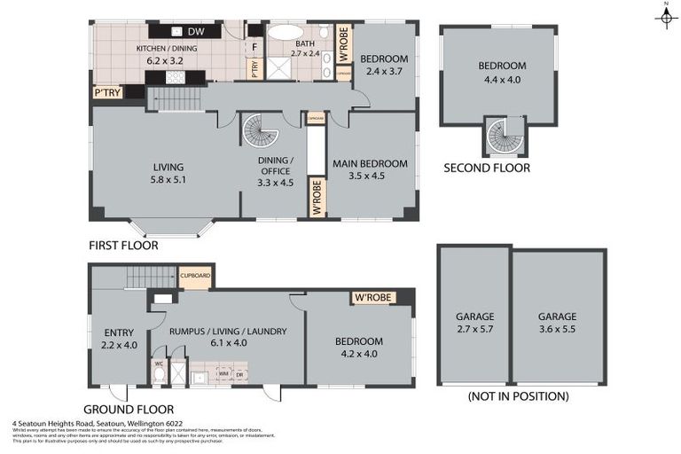 Photo of property in 4 Seatoun Heights Road, Seatoun, Wellington, 6022