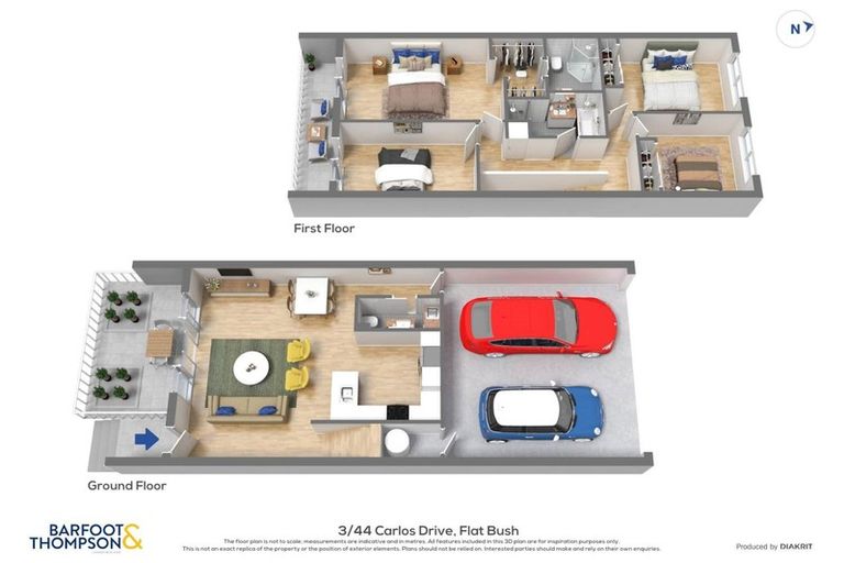 Photo of property in 3/44 Carlos Drive, Flat Bush, Auckland, 2016