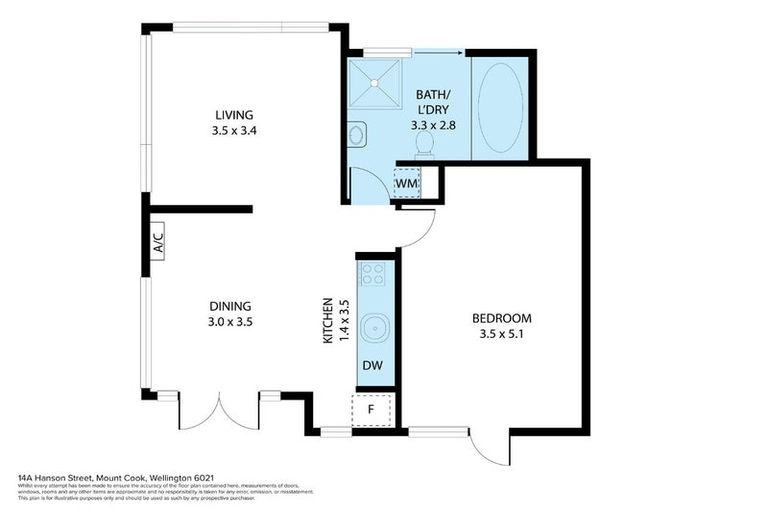 Photo of property in 14a Hanson Street, Mount Cook, Wellington, 6021