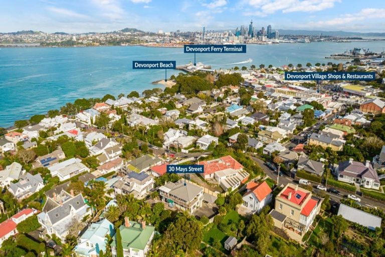 Photo of property in 30 Mays Street, Devonport, Auckland, 0624