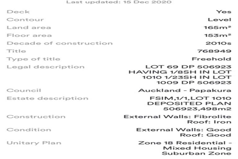 Photo of property in 18 Warbler Crescent, Papakura, 2110