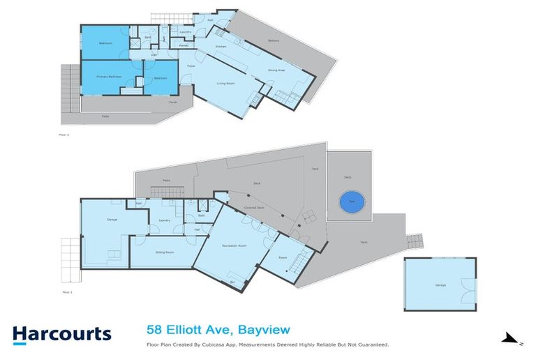 Photo of property in 58 Elliott Avenue, Bayview, Auckland, 0629