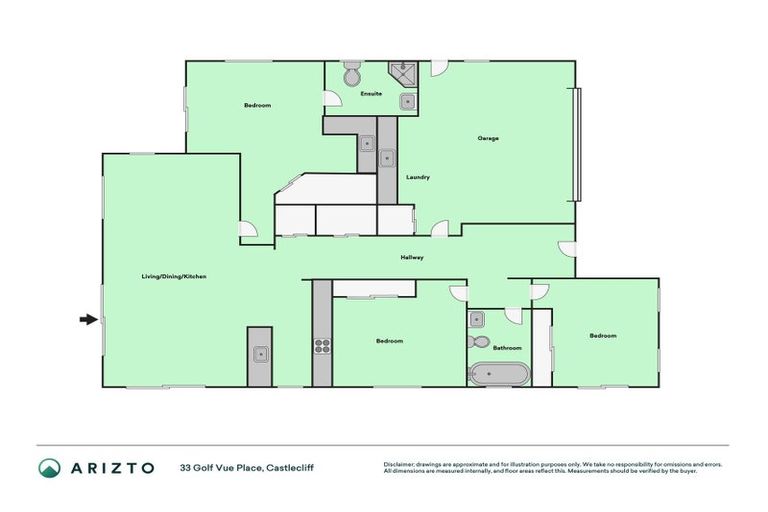 Photo of property in 33 Golf Vue Place, Castlecliff, Whanganui, 4501