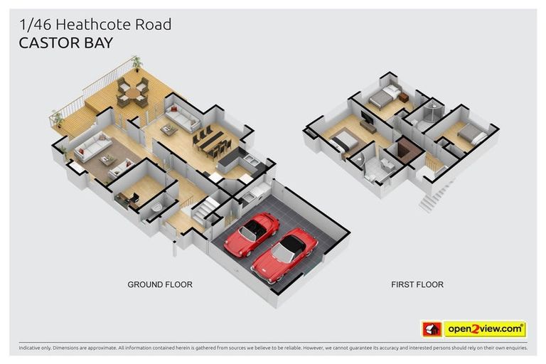 Photo of property in 2/46 Heathcote Road, Castor Bay, Auckland, 0620