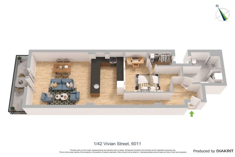 Photo of property in Palazzo, 1/42 Vivian Street, Te Aro, Wellington, 6011