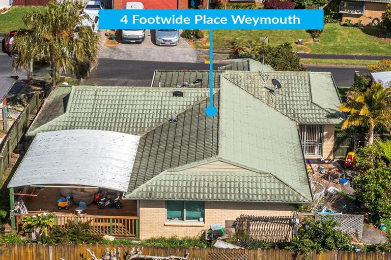 Photo of property in 4 Footwide Place, Weymouth, Auckland, 2103