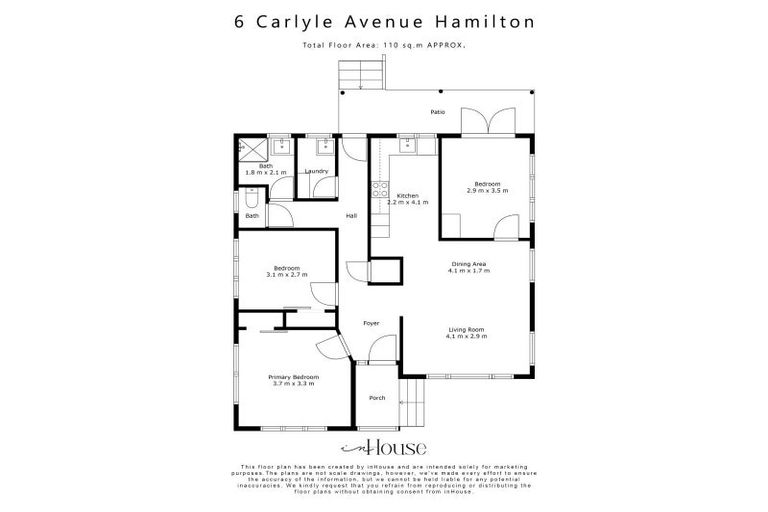 Photo of property in 6 Carlyle Avenue, Chartwell, Hamilton, 3210