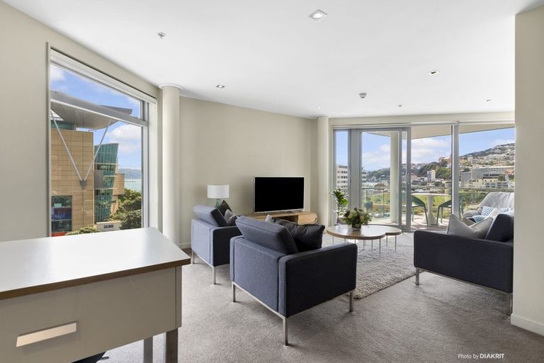 Photo of property in Piermont Apartments, 5f/82 Cable Street, Te Aro, Wellington, 6011