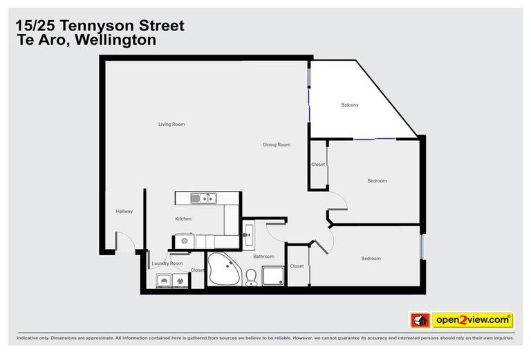 Photo of property in Tennyson Apartments, 15/25 Tennyson Street, Te Aro, Wellington, 6011