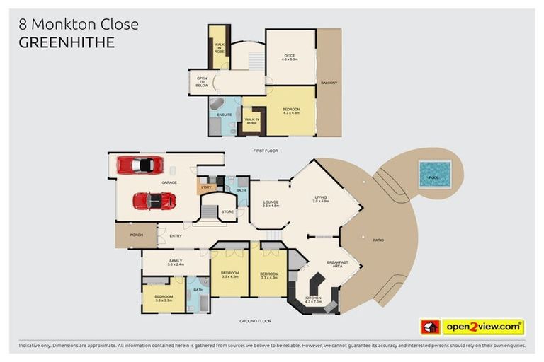 Photo of property in 8 Monkton Close, Greenhithe, Auckland, 0632