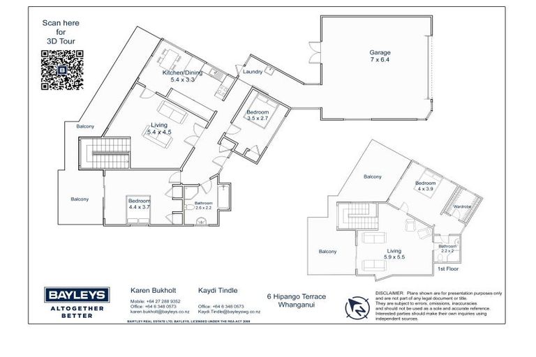 Photo of property in 6 Hipango Terrace, Durie Hill, Whanganui, 4500