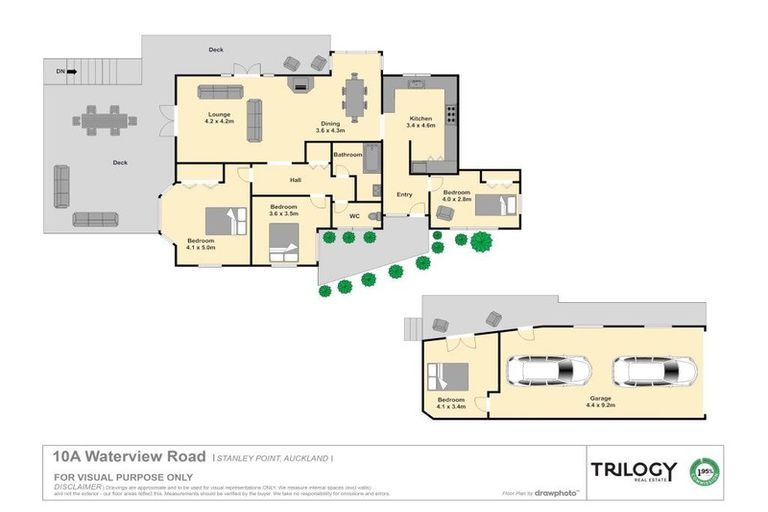 Photo of property in 10a Waterview Road, Stanley Point, Auckland, 0624