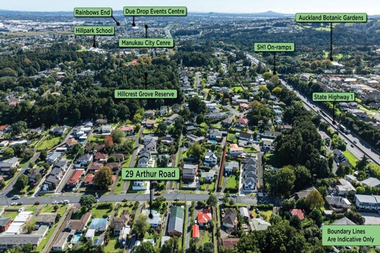 Photo of property in 29 Arthur Road, Hillpark, Auckland, 2102