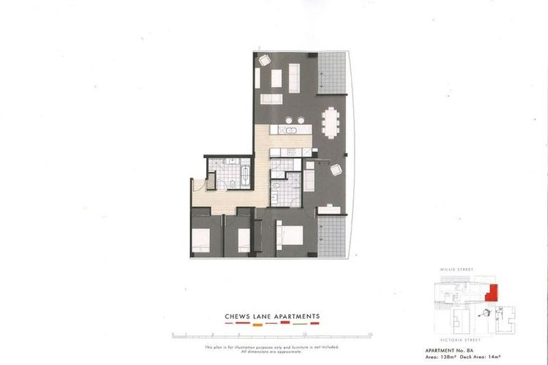 Photo of property in Chews Lane Apartments, 8a/9 Chews Lane, Wellington Central, Wellington, 6011