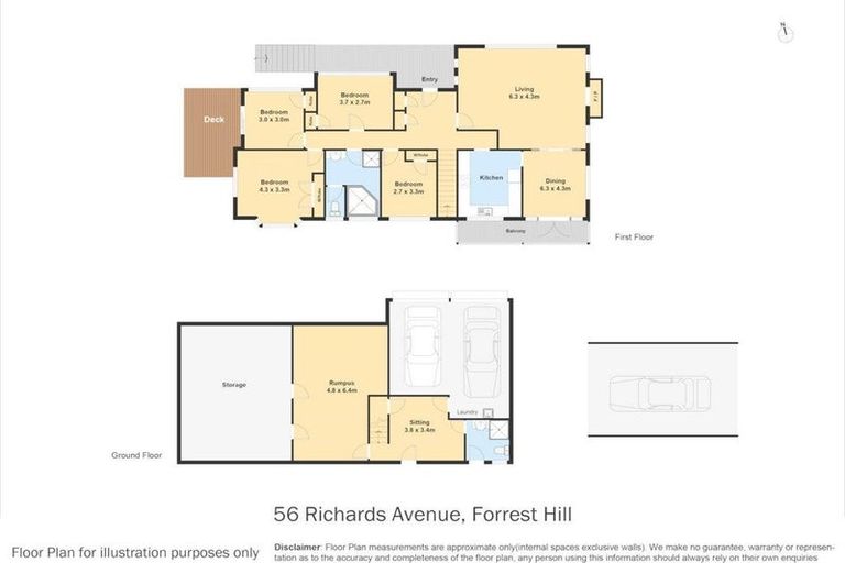 Photo of property in 56 Richards Avenue, Forrest Hill, Auckland, 0620