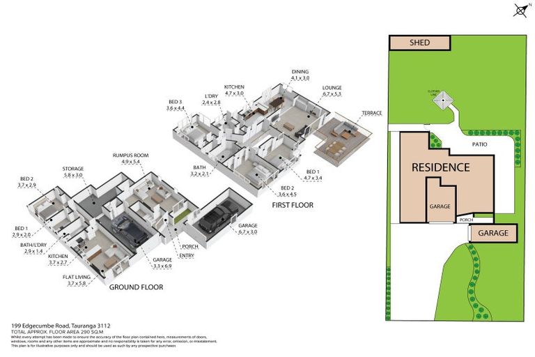 Photo of property in 199 Edgecumbe Road, Tauranga South, Tauranga, 3112