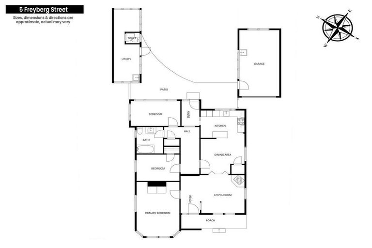 Photo of property in 5 Freyberg Street, Saint Kilda, Dunedin, 9012