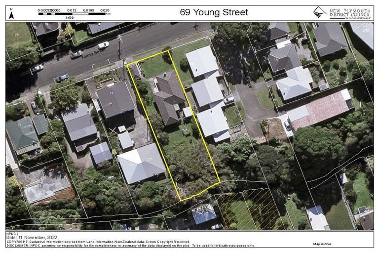 Photo of property in 69 Young Street, New Plymouth, 4310