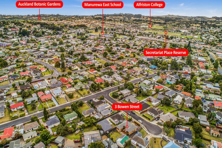 Photo of property in 3 Bowen Street, Manurewa East, Auckland, 2102