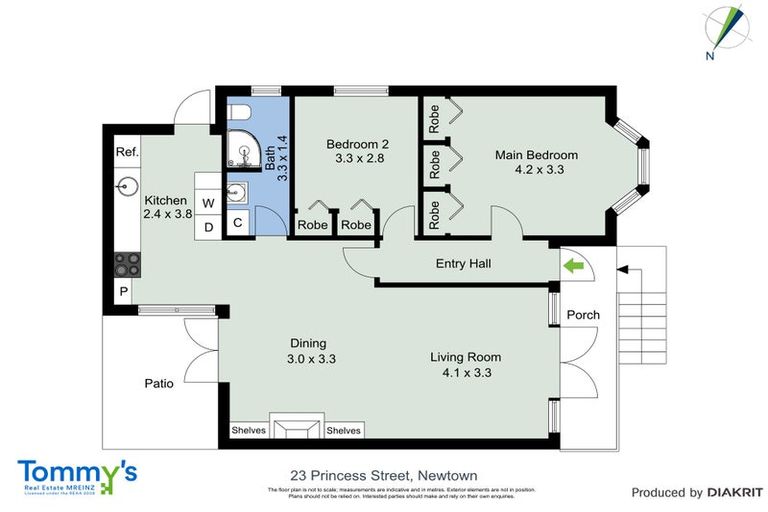 Photo of property in 23 Princess Terrace, Newtown, Wellington, 6021