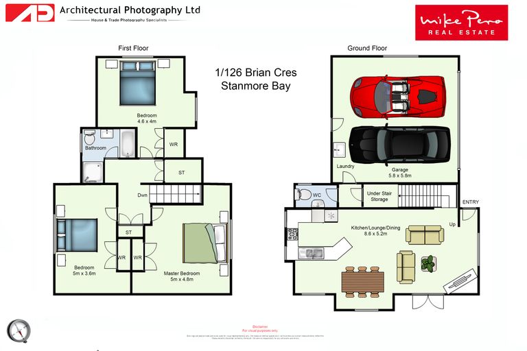 Photo of property in 1/126 Brian Crescent, Stanmore Bay, Whangaparaoa, 0932