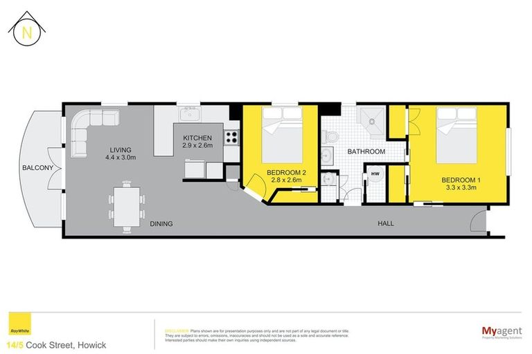 Photo of property in 14/5 Cook Street, Howick, Auckland, 2014