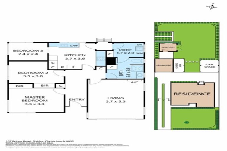 Photo of property in 107 Briggs Road, Shirley, Christchurch, 8052