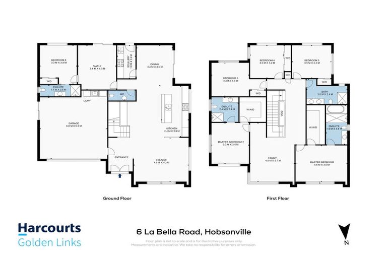 Photo of property in 6 La Bella Road, Hobsonville, Auckland, 0616