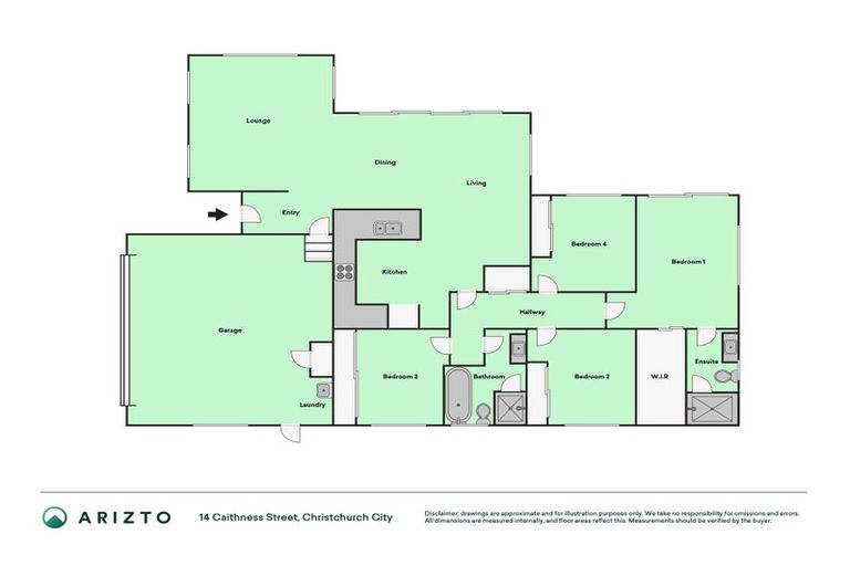 Photo of property in 14 Caithness Street, New Brighton, Christchurch, 8083