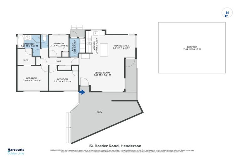 Photo of property in 51 Border Road, Henderson, Auckland, 0612