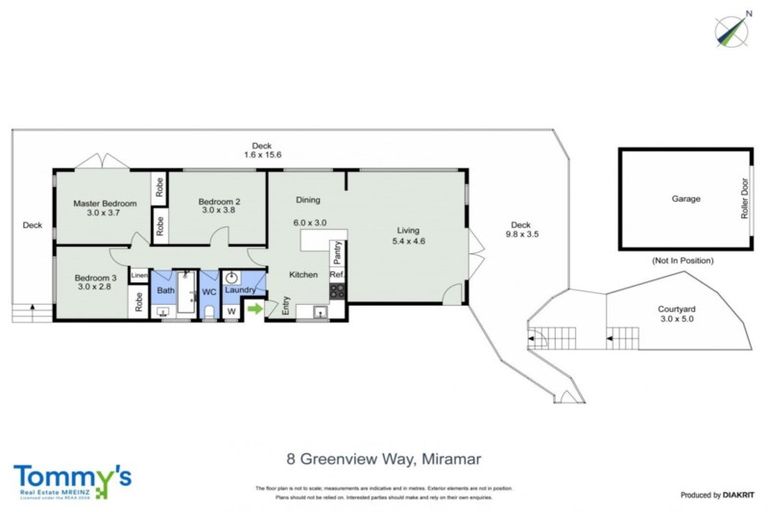 Photo of property in 8 Greenview Way, Miramar, Wellington, 6022