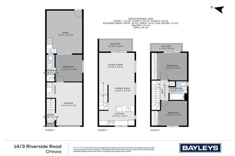 Photo of property in 14/3 Riverside Road, Orewa, 0931