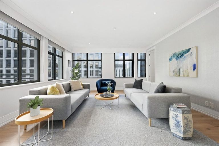 Photo of property in Kelvin House, 8a/16 The Terrace, Wellington Central, Wellington, 6011