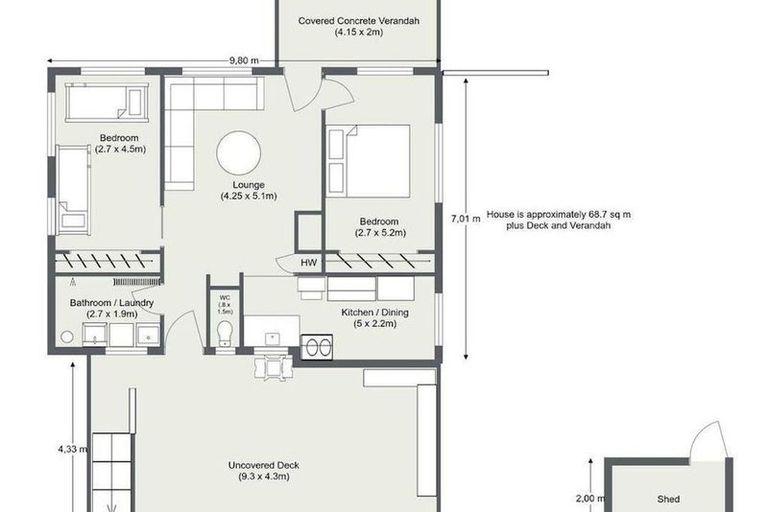 Photo of property in 52 Rangatira Drive, Mangakino, 3421