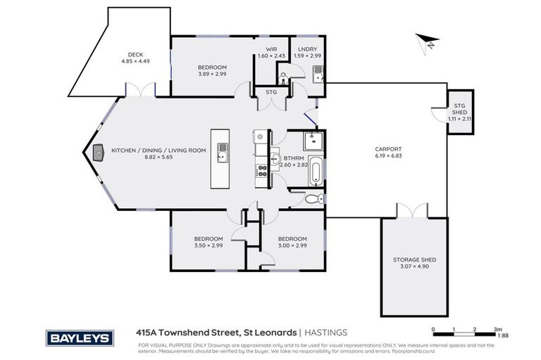 Photo of property in 415a Townshend Street, Saint Leonards, Hastings, 4120