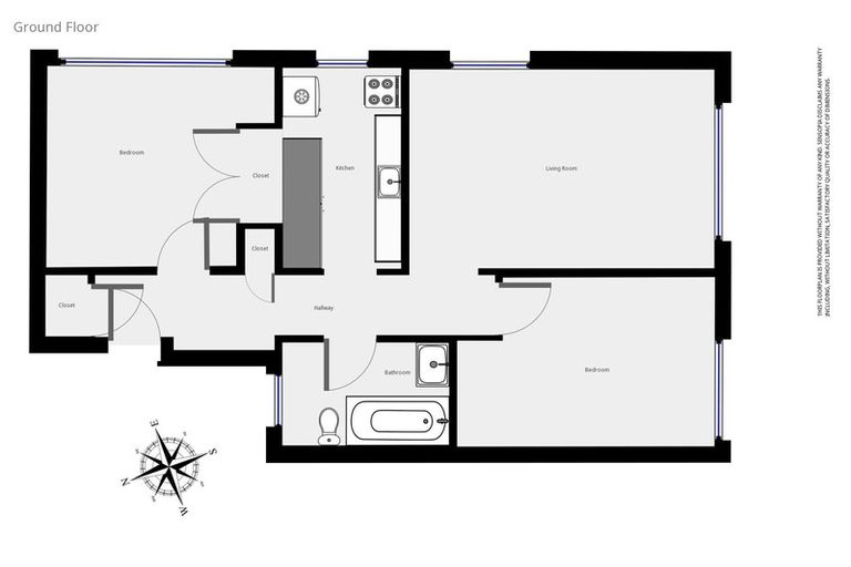 Photo of property in Victoria Court, 4/4 Queen Street, Mount Victoria, Wellington, 6011