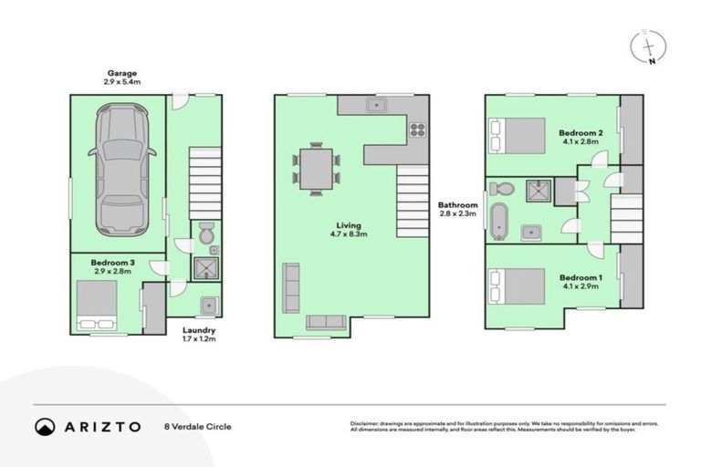 Photo of property in 8 Verdale Circle, Glen Eden, Auckland, 0602