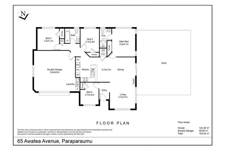 Photo of property in 65 Awatea Avenue, Paraparaumu, 5032