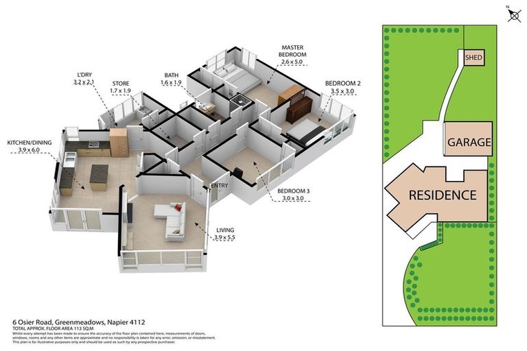 Photo of property in 6 Osier Road, Greenmeadows, Napier, 4112