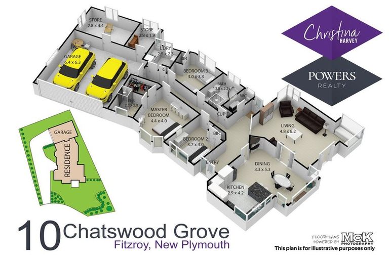 Photo of property in 10 Chatswood Grove, Fitzroy, New Plymouth, 4312