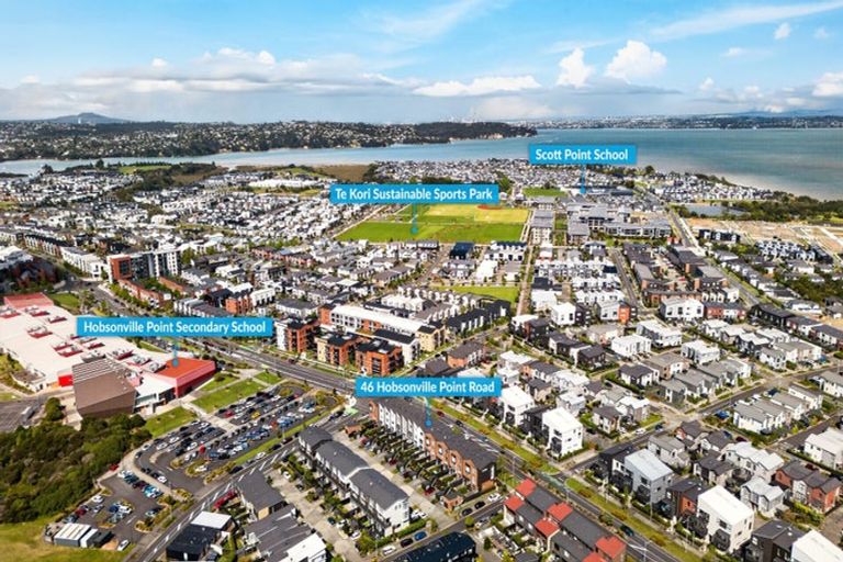 Photo of property in 46 Hobsonville Point Road, Hobsonville, Auckland, 0616