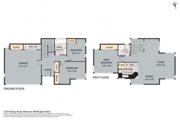 Photo of property in 123a Nevay Road, Miramar, Wellington, 6022