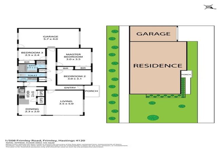 Photo of property in 1/508 Frimley Road, Frimley, Hastings, 4120