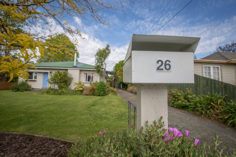 Photo of property in 26 Sarsfield Street, Southbridge, 7602