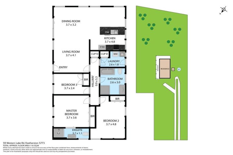 Photo of property in 59 Western Lake Road, Western Lake, Featherston, 5773