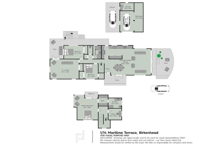 Photo of property in 1/14 Maritime Terrace, Birkenhead, Auckland, 0626