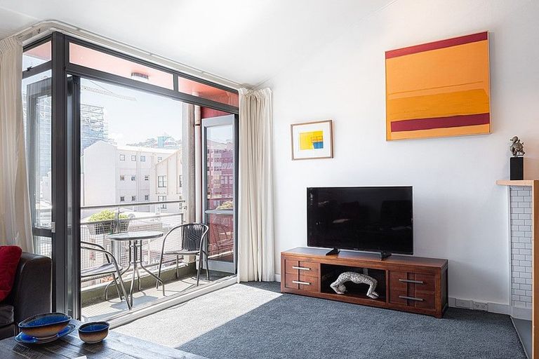 Photo of property in Hannahs Corner, 36/8 Leeds Street, Te Aro, Wellington, 6011