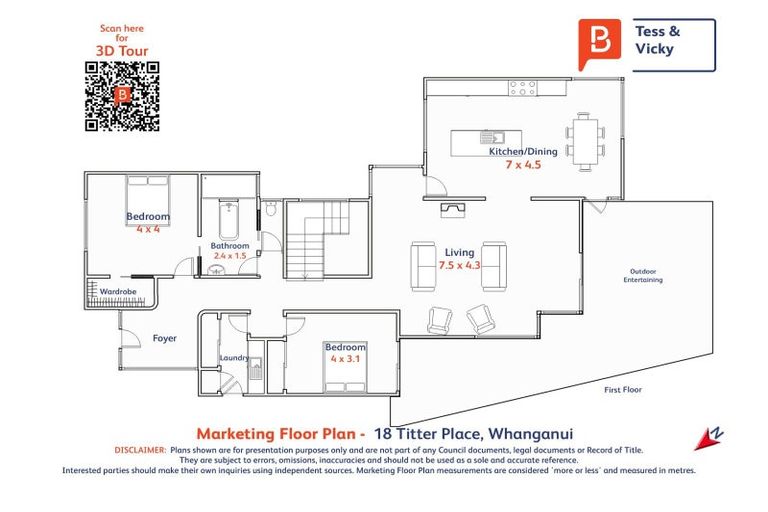 Photo of property in 18 Titter Place, Springvale, Whanganui, 4501