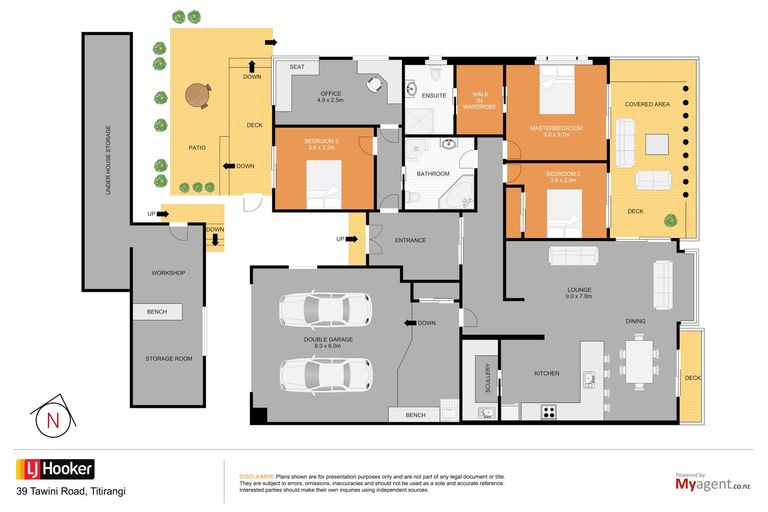 Photo of property in 39 Tawini Road, Titirangi, Auckland, 0604