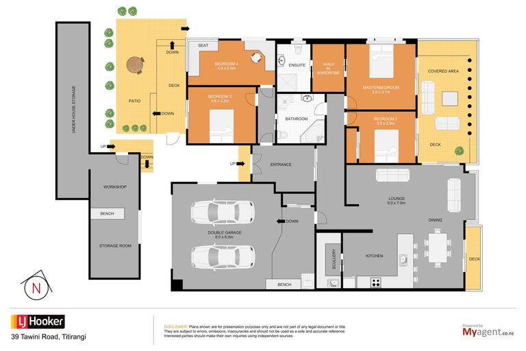 Photo of property in 39 Tawini Road, Titirangi, Auckland, 0604